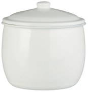 Ib Laursen Smaltovaná dóza White