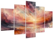 Obraz - Maľované červánky (150x105 cm)