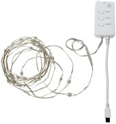 STAR TRADING Inteligentná LED svetelná reťaz Multicolor + White 3 m