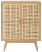 Skrinka v dekore duba v prírodnej farbe 87x110 cm Bridget – Støraa