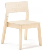 Detská stolička LOVE, V 350 mm, breza, laminát - breza
