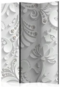 Artgeist Paraván - Flowers with Crystals [Room Dividers]