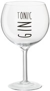 Pohárik s nápisom Gin Tonic - Ø12*22cm/880ml