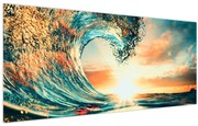 Obraz - Vlna (120x50 cm)