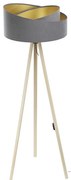 Stojacia lampa GALAXY 1xE27/60W/230V šedá/béžová