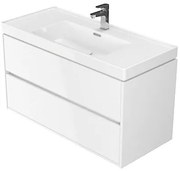 Cersanit Crea, závesná skrinka pod umývadlo 100x45 cm, biela lesklá, S924-021