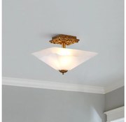 Flambeau STAR-F-S-DG - Stropné svietidlo STAR 2xE27/40W/230V medené