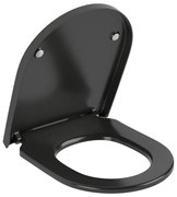 Villeroy & Boch 8M42S1R7 - WC sedátko SoftClose SUBWAY čierne