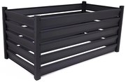 Kompostér Trestles 1100×2100×1000 mm, čierny KOMP1-9005