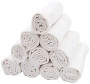 Bavlnené plienky NEW BABY 80x80 cm PREMIUM 10 ks