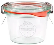 Weck 12-dielna sada zaváracích pohárov Mini-Sturz 80 ml s příslušenstvím, pr. 60 mm