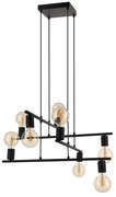Eglo 98909 - Luster na lanku MEZZANA 8xE27/40W/230V