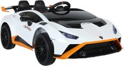 LEAN CARS Lamborghini STO DRIFT Autíčko na batérie biele