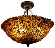 Jantár luster Tiffany 60Ø AMBER