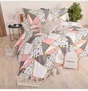 Flanelové obliečky Galina EMI, Štandardný set jednolôžko obsahuje 1x 140x200 + 1x 70x90