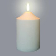 Sviečka 11,5 cm s časovačom – biela 19/21/YZE-W