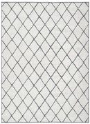 Kusový koberec Twin-Wendeteppiche 103118 grau creme – na von aj na doma, 80x150, šedá, chodba / predsieň, Hanse Home