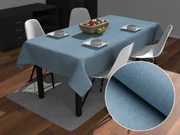 Biante Dekoračný obdĺžnikový obrus BKW-210 Svetlo modrý žíhaný 50x100 cm