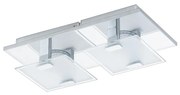 Eglo 93312 - LED stropné svietidlo VICARO 2xLED/2,5W/230V