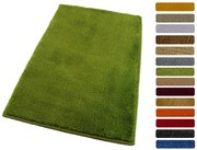 ROUTNER Kúpeľňová predložka UNI COLOR Zelená 10113 - Zelená / 50 x 80 cm 10113