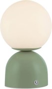 Schöner Wohnen 19218-43 - LED stmievateľná stolná lampa RUDI LED/1,2W/5V zelená