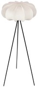 Biela stojacia lampa s textilným tienidlom (výška 147 cm) Cafee – Candellux Lighting