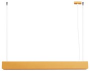 Závesné svietidlo Spark, 1x zlaté kovové tienidlo