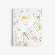 Goldea bavlnená napínacia plachta deluxe - kvitnúca jar 200 x 200 cm