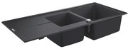 GROHE 31643AP0 - Kompozitný drez K400 1160 × 500 mm kameň/čierna