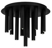 Markslöjd 108505 - Stropné svietidlo GOCCE 13xG9/10W/230V čierna