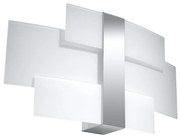 Sollux SL.0350 - Nástenné svietidlo CELIA 2xG9/40W/230V chróm/biela