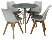 Jedálenská zostava  Ewelina Šedá/Biely