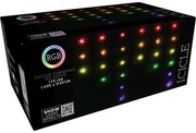 Vianočná LED reťaz s diaľkovým ovládaním Icicle 172 LED, farebná