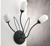 Jupiter 2059 - Nástenné svietidlo GLORIOSA 3xG9/14W/230V čierna