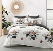 3 dielne Flanelové obliečky polycotton Amanda 200x140cm+90x70cm