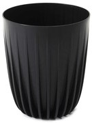 Kvetináč ODLÚPANÝ ECO VI 25 cm čierny