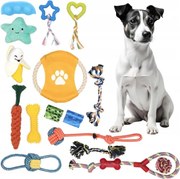 Sada 16 hračiek pre psov