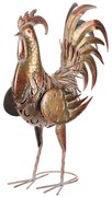 Kohút 53 cm - kovová záhradná dekorácia