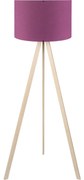 Stojacia lampa AYD 1xE27/40W/230V fialová/béžová
