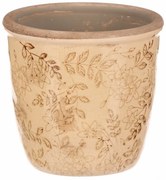 Keramický obal na kvety Flores retro, 14 x 13 cm, 14 cm