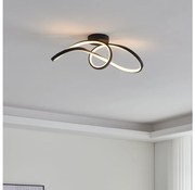 Eglo 901158-LED RGBW Stmievateľné stropné svietidlo CALAROSSA-Z LED/22W/230V čierna