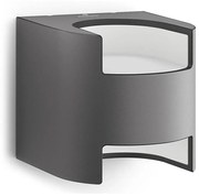 Philips 17321/93/16 - Vonkajšie nástenné svietidlo GRASS 2xLED/4,5W/230V IP44 P1497