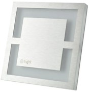 Schodiskové LED svietidlo Quadro, 1x LED 0,6w, 4000k, s