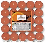 Petali vonné čajové sviečky Pomaranč a čokoláda 25ks