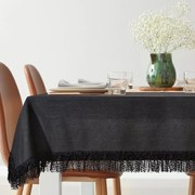 OBRUS JASPER 140X180 CM ČIERNY