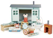 Tender Leaf - Drevená maringotka s myškami