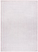 Kusový koberec Sion Sisal Labirinth 22376 pink/ecru – na von aj na doma, 80x150, ružová, chodba / predsieň, Dywany Łuszczów