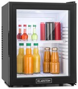 Klarstein Brooklyn, minibar, 30 l, energet. trieda F, čierna, sklo