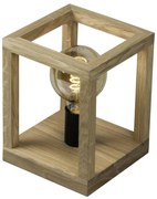 Spot-Light 7154174 - Stolná lampa KAGO 1xE27/60W/230V matný dub