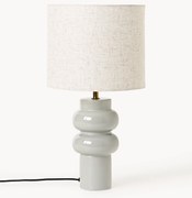 Veľká keramická stolová lampa Christine